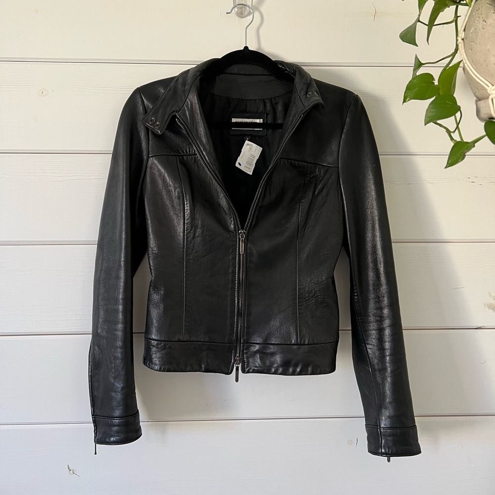 100% leather jacket